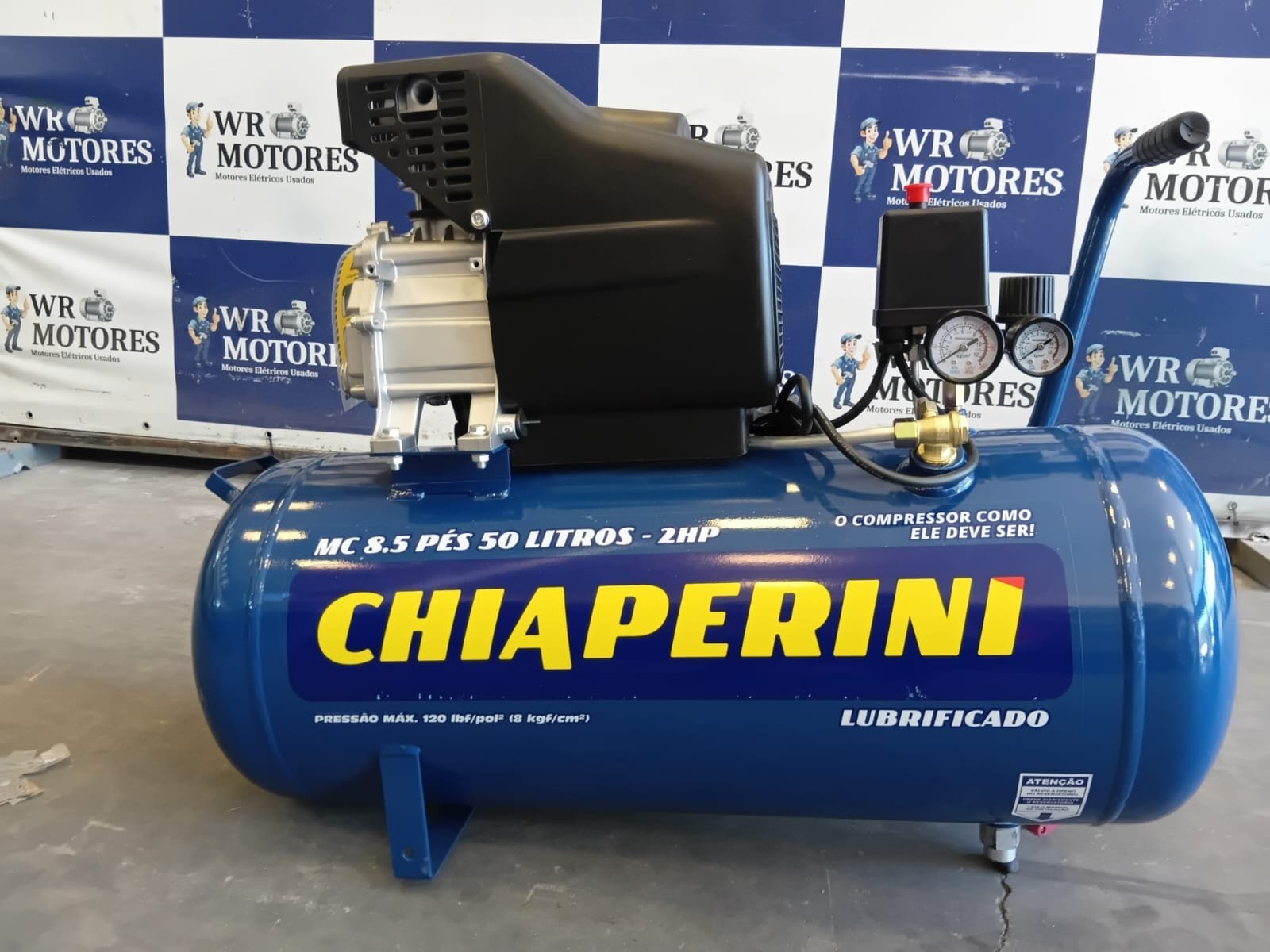 Compressor 8,5 Pés 50 Litros 2hp 220v